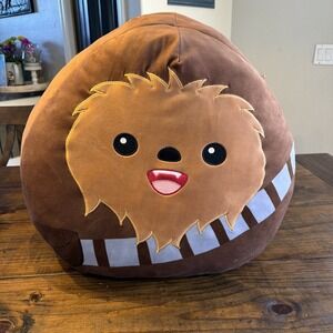 Chewbacca Squishmallow 20" Star Wars Plush Kellytoy